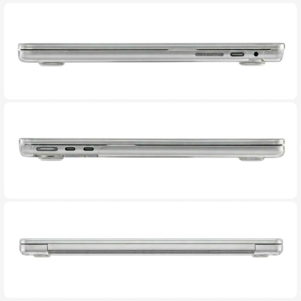 Tech-Protect Softshell dėklas MacBook Pro 16" 2021 / 2023 / 2024 / 2025 / 2026 - Permatomas -- MacBook Pro 16"...