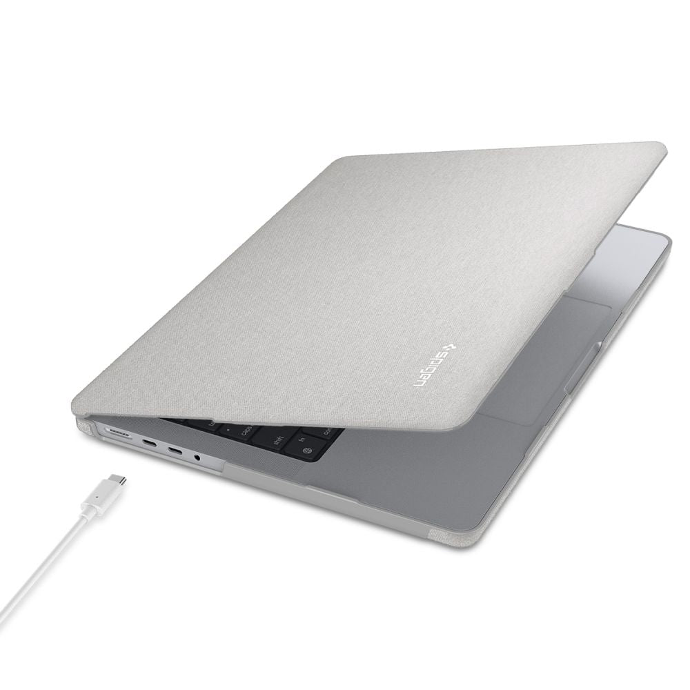 Spigen Urban Fit dėklas MacBook Pro 16" 2021 / 2023 / 2024 / 2025 / 2026 - Pilkas -- MacBook Pro 16" 2021/2023/2024/2025/2026