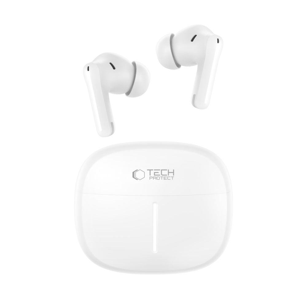 Bevielės Tech-Protect Ultraboost Pro G3 ausinės - baltos -- Headphones