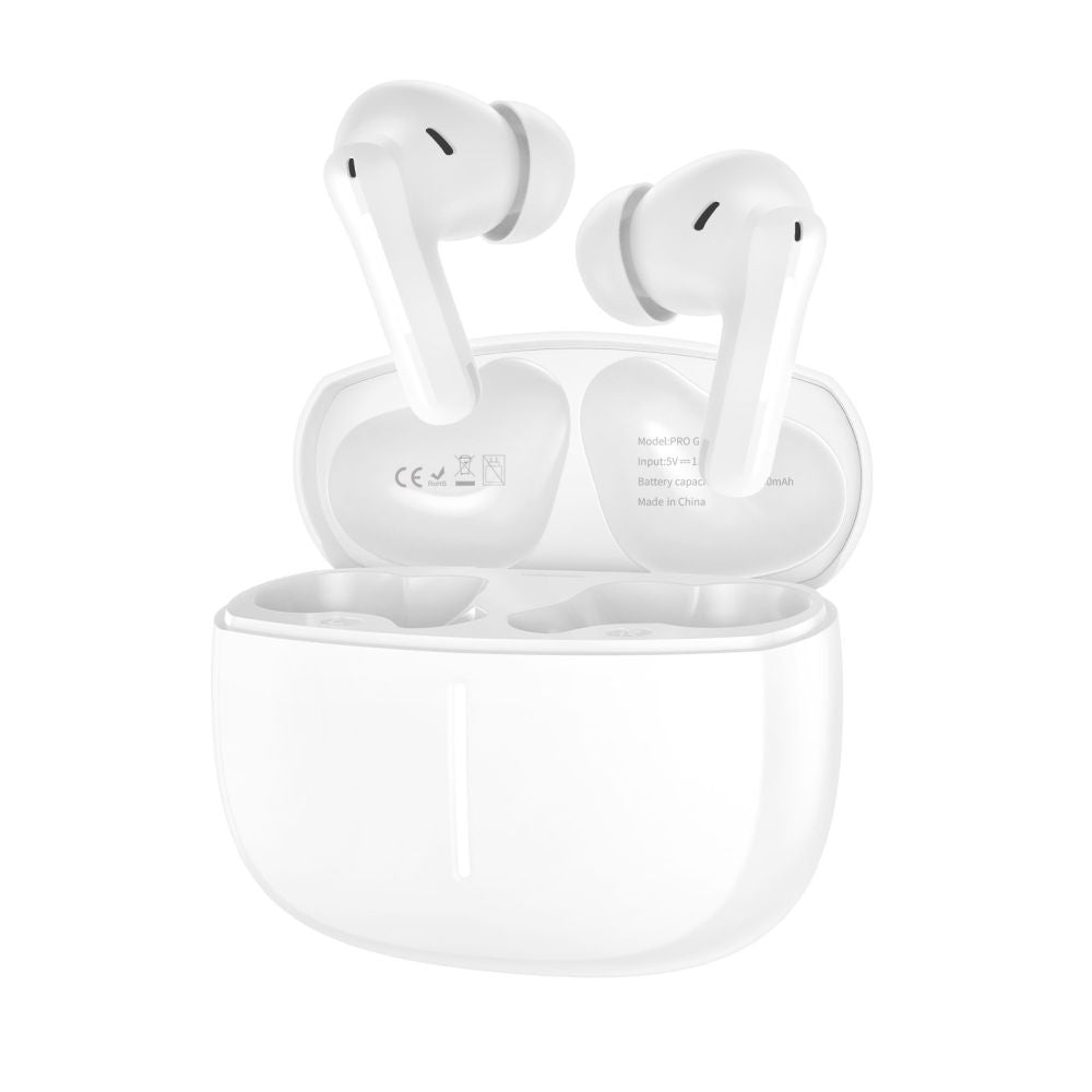 Bevielės Tech-Protect Ultraboost Pro G3 ausinės - baltos -- Headphones