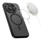 Dėklas Tech-Protect Magmat MagSafe skirtas Xiaomi 17T - juodas matinis -- Xiaomi 17T