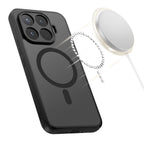 Dėklas Tech-Protect Magmat MagSafe skirtas Xiaomi 17T Pro - juodas matinis -- Xiaomi 17T Pro