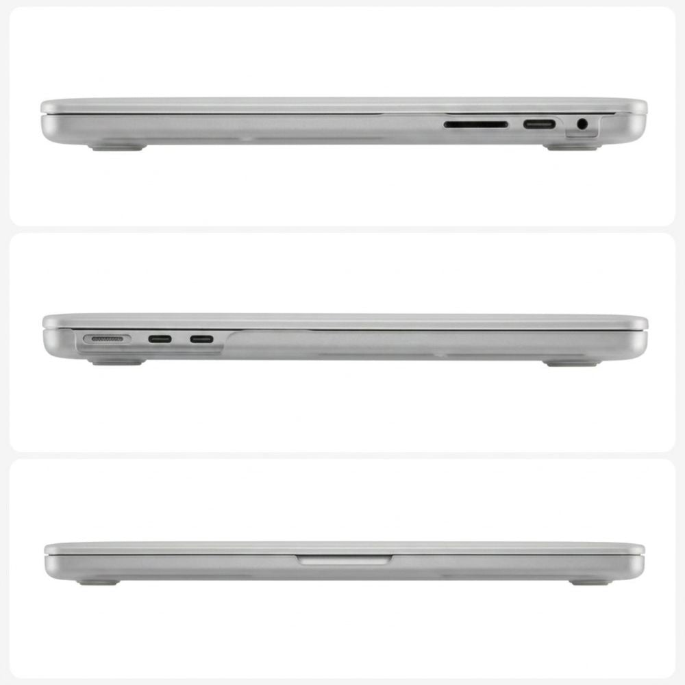 Dėklas Tech-Protect Softshell skirtas MacBook Air 15 2023 / 2024 / 2025 / 2026 - juodas matinis -- MacBook Air 15"...
