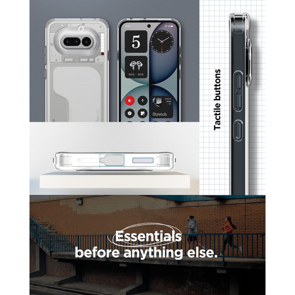 Dėklas Spigen Ultra Hybrid skirtas Nothing Phone 4A - skaidrus -- Nothing Phone (4a)