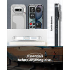 Dėklas Spigen Ultra Hybrid skirtas Nothing Phone 4A - skaidrus -- Nothing Phone (4a)