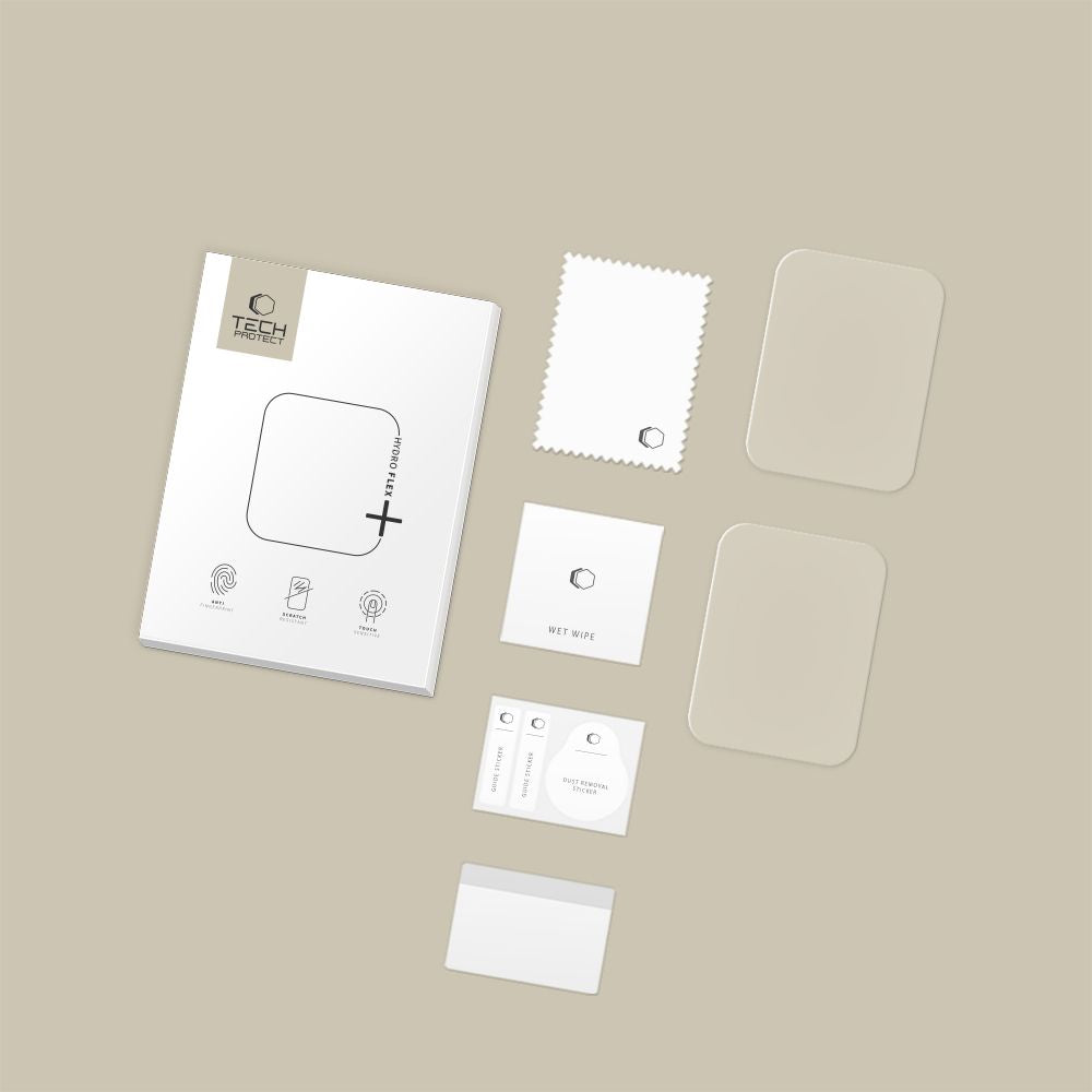 Tech-Protect Hydro flex+ 2 vnt. hidrogelio plėvelė Xiaomi Smart Band 10 Pro -- Xiaomi Smart Band 10 Pro