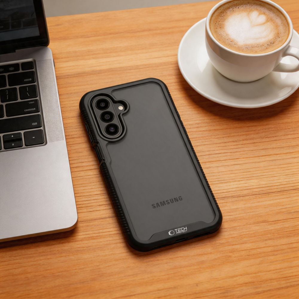 Tech-Protect Defense dėklas Samsung Galaxy A36 / A56 / A27 / A37 5G - juodas matinis -- Samsung Galaxy A36 5G / Samsung...