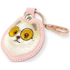 Nimmy Glasses Cool and Cute Dog dėklas GPS sekliui - rožinis -- Uncategorized