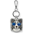 Nimmy Glasses Cool and Cute Dog dėklas lokalizatoriui - pilkas -- Cell phone cases and covers