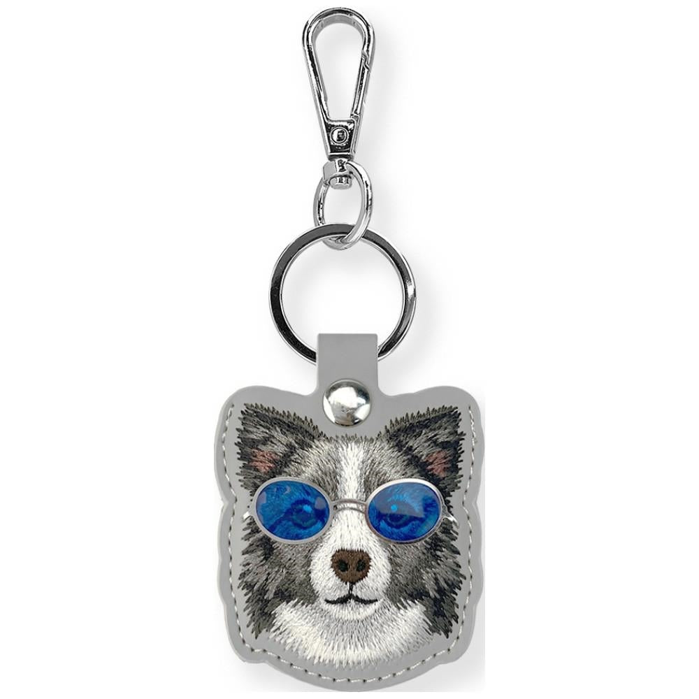 Nimmy Glasses Cool and Cute Dog dėklas lokalizatoriui - pilkas -- Cell phone cases and covers