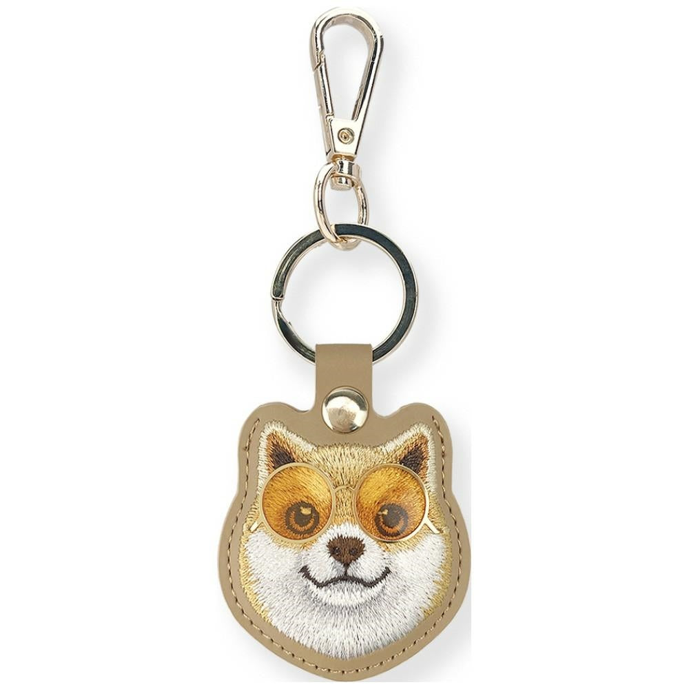 Nimmy Glasses Cool Dog dėklas lokalizatoriui - rudas -- Cell phone cases and covers