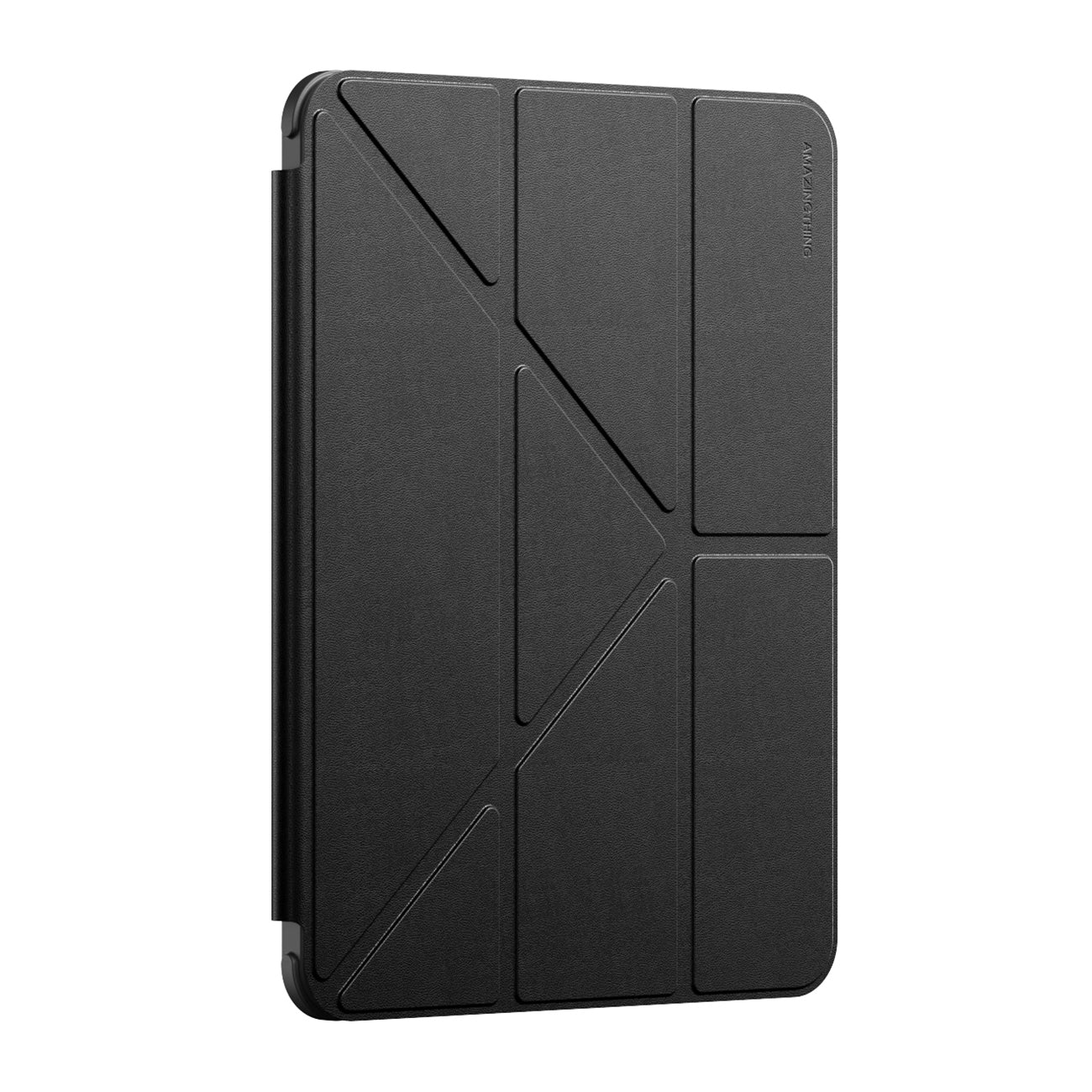 AMAZINGTHING Titan Pro Case dėklas iPad A16 11" su 720° sukamu stovu ir rašiklio atkaba – juoda -- iPad A16 11"