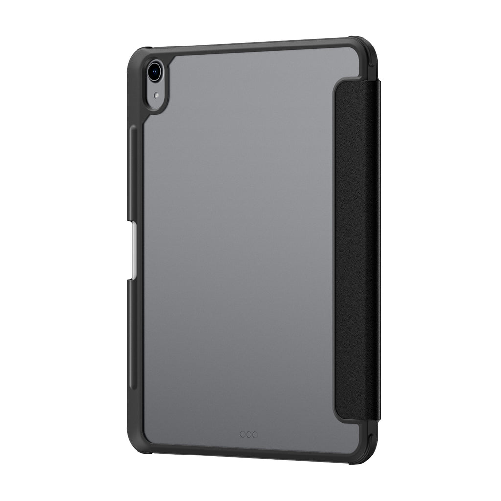 AMAZINGTHING Titan Pro Case dėklas iPad A16 11" su 720° sukamu stovu ir rašiklio atkaba – juoda -- iPad A16 11"