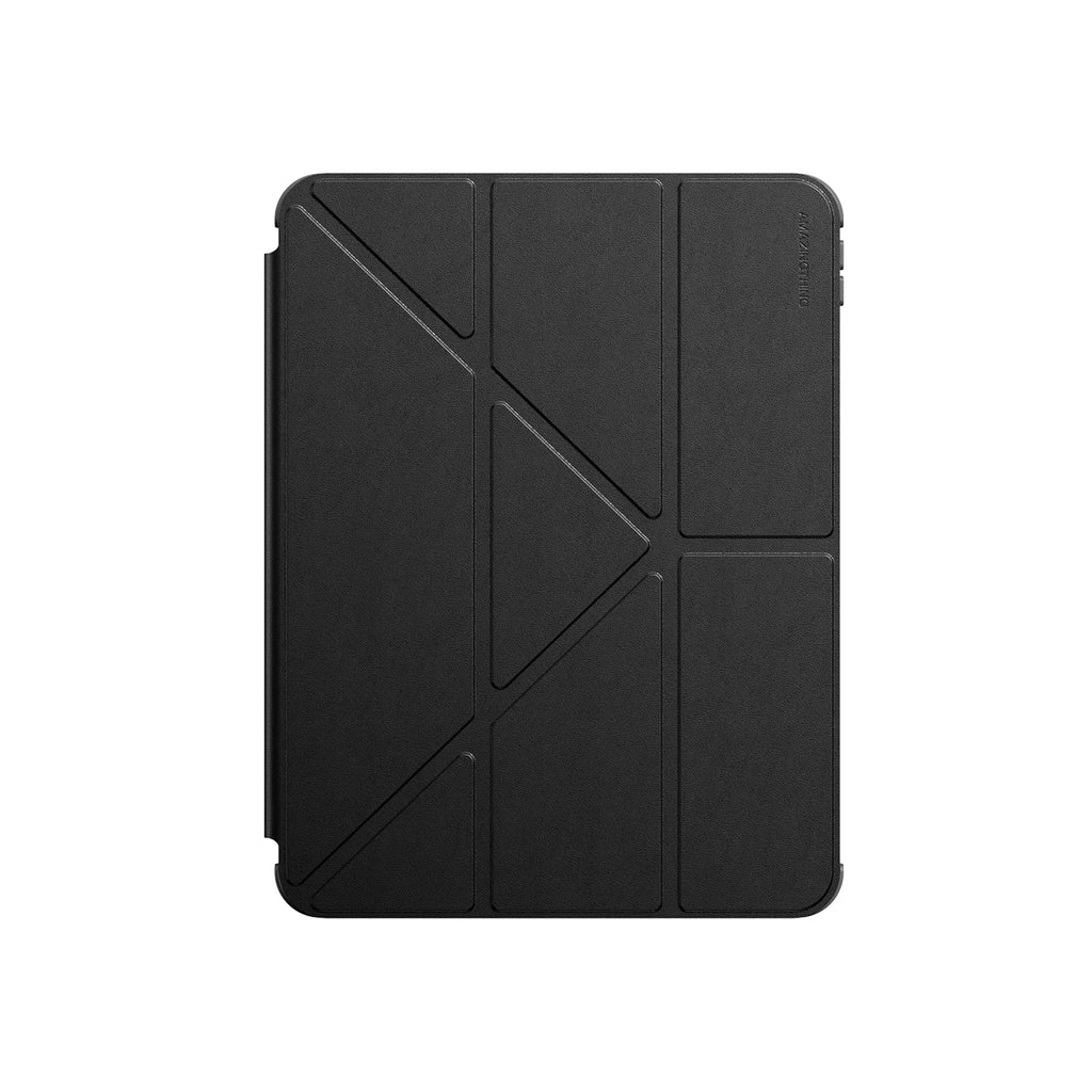 AMAZINGTHING Titan Pro Case dėklas iPad A16 11" su 720° sukamu stovu ir rašiklio atkaba – juoda -- iPad A16 11"