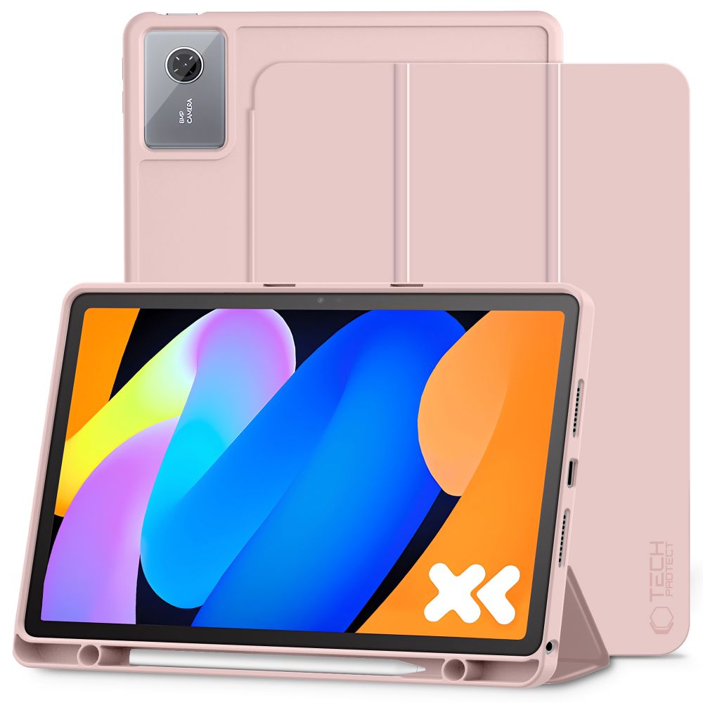 Tech-Protect SmartCase Pen dėklas Lenovo Idea Tab / K11 Gen. 2 11.0 TB-336 - rožinis -- Lenovo Idea Tab / Lenovo Tab K11...