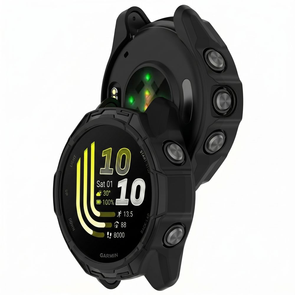 Tech-Protect Defense Air dėklas Garmin Forerunner 70 / 170 - juodas -- Garmin Forerunner 70 / Garmin Forerunner 170