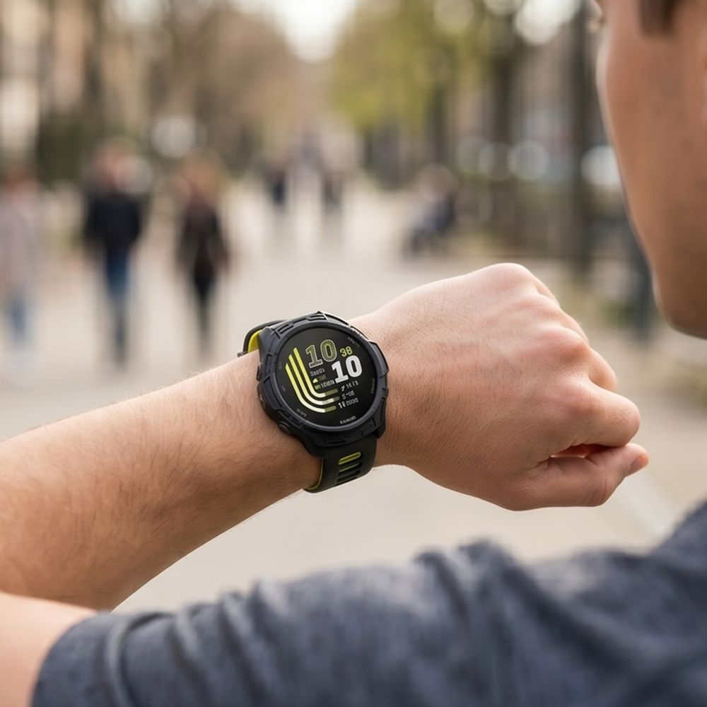 Tech-Protect Defense Air dėklas Garmin Forerunner 70 / 170 - juodas -- Garmin Forerunner 70 / Garmin Forerunner 170