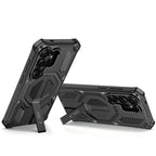 Tech-Protect MagBlast MagSafe dėklas + grūdintas stiklas 2-Pack Samsung Galaxy S26 Ultra - juodas -- Samsung Galaxy S26 Ultra