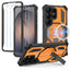Tech-Protect MagBlast MagSafe dėklas + grūdintas stiklas 2-Pack Samsung Galaxy S26 Ultra - juodai oranžinis -- Samsung...