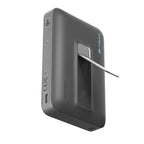 Cuktech WPB100 10000 mAh Qi2 magnetinė išorinė baterija 30W su stovu - juoda -- Powerbanks