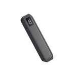 Cuktech WPB100 10000 mAh Qi2 magnetinė išorinė baterija 30W su stovu - juoda -- Powerbanks