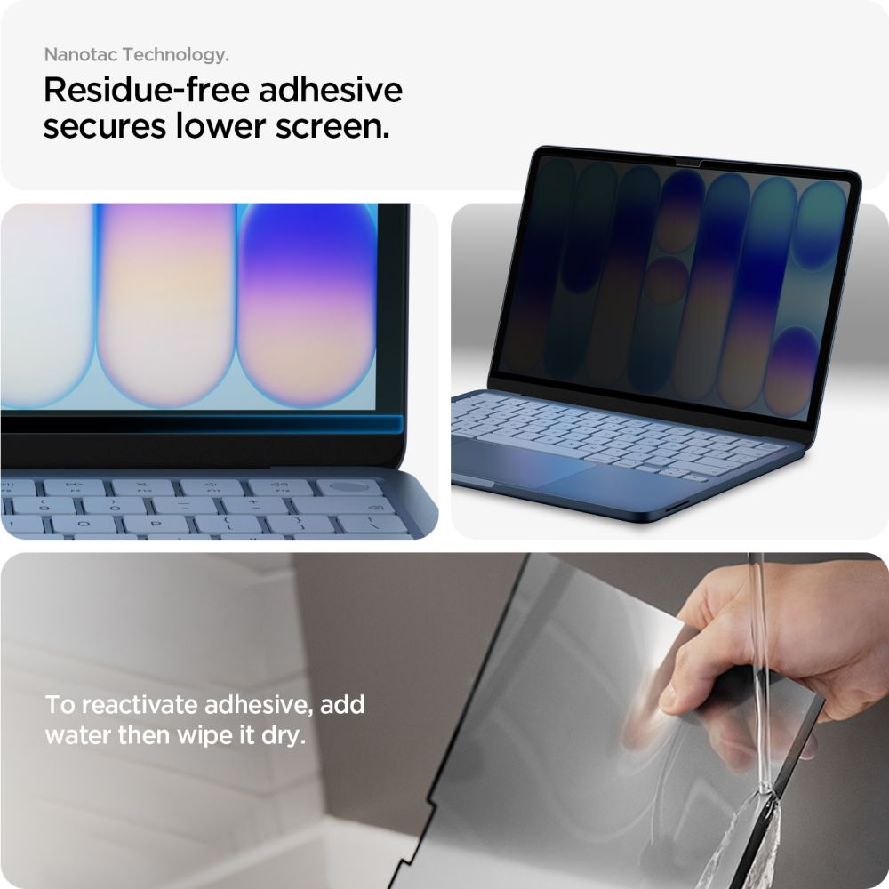 Spigen SafeView privatumo plėvelė MacBook Neo 13" 2026 -- MacBook Neo 13" 2026