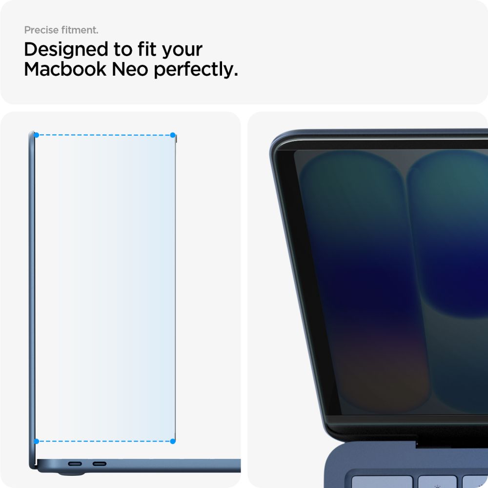 Spigen SafeView privatumo plėvelė MacBook Neo 13" 2026 -- MacBook Neo 13" 2026
