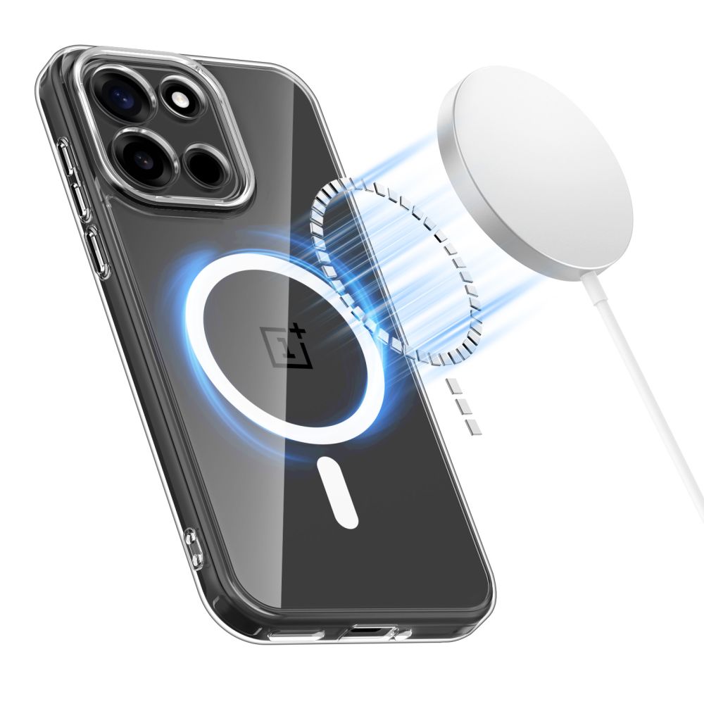 Dėklas Tech-Protect FlexAir Hybrid MagSafe OnePlus Nord 6 - skaidrus -- OnePlus Nord 6