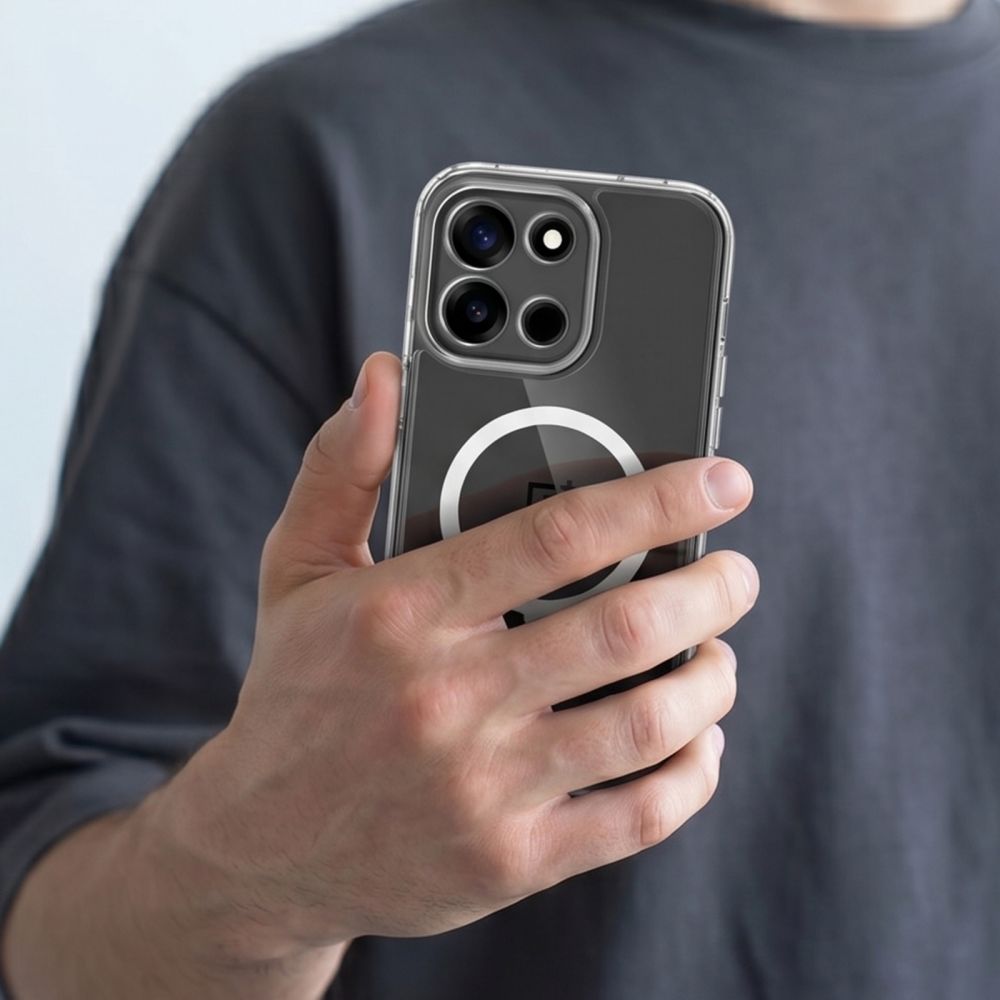 Dėklas Tech-Protect FlexAir Hybrid MagSafe OnePlus Nord 6 - skaidrus -- OnePlus Nord 6