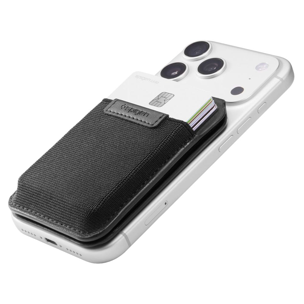 Spigen Slim Fold S314-4 MagSafe Telefonų Piniginė - Juoda -- Uncategorized