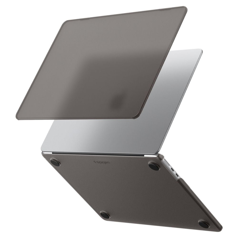 Dėklas Spigen AirSkin MacBook Air 13" 2023 / 2024 / 2025 / 2026 - pusiau skaidrus -- MacBook Air 13" 2023/2024/2025/2026
