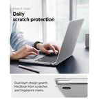 Dėklas Spigen AirSkin MacBook Air 13" 2023 / 2024 / 2025 / 2026 - skaidrus -- MacBook Air 13" 2023/2024/2025/2026