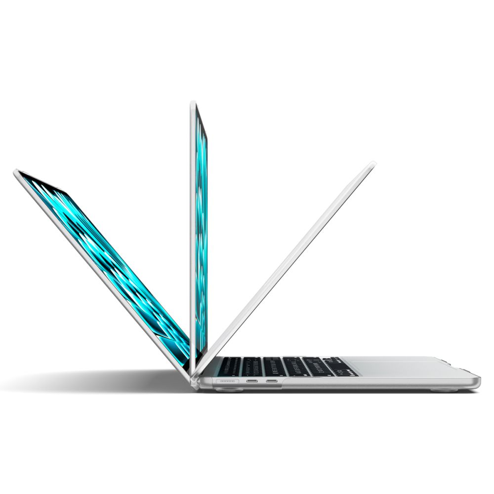 Dėklas Spigen AirSkin MacBook Air 13" 2023 / 2024 / 2025 / 2026 - skaidrus -- MacBook Air 13" 2023/2024/2025/2026