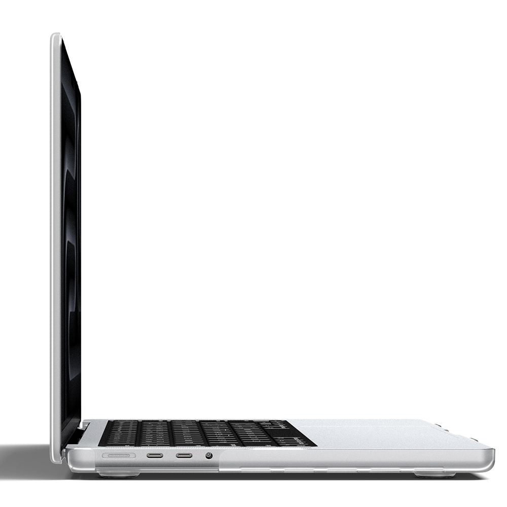 Dėklas Spigen AirSkin MacBook Pro 14" 2021 / 2023 / 2024 / 2025 / 2026 - skaidrus matinis -- MacBook Pro 14"...