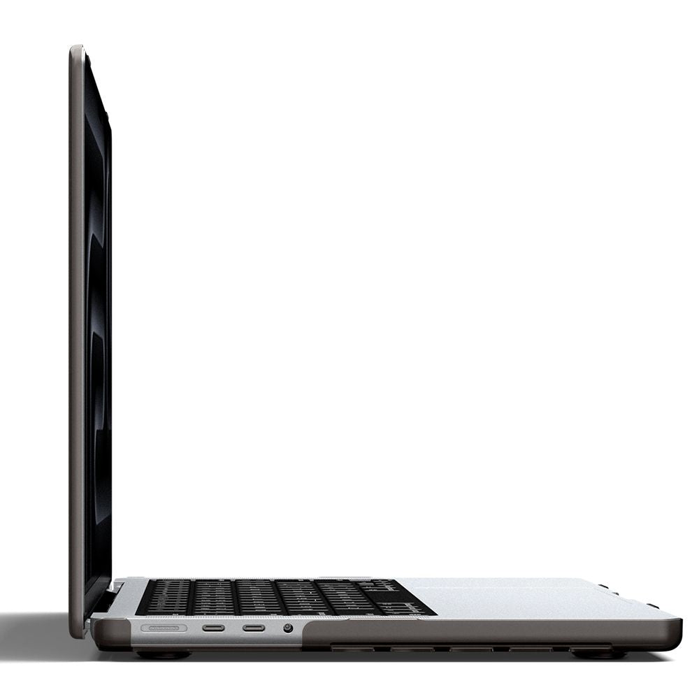 Dėklas Spigen AirSkin MacBook Pro 14" 2021 / 2023 / 2024 / 2025 / 2026 - pusiau skaidrus -- MacBook Pro 14"...