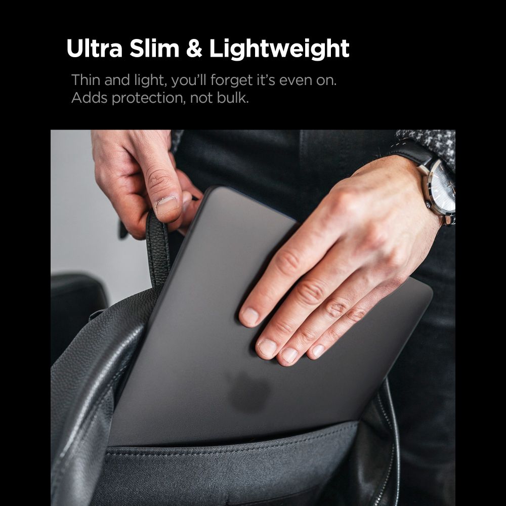 Spigen AirSkin dėklas MacBook Pro 16" 2021 / 2023 / 2024 / 2025 / 2026 - pusiau permatomas -- MacBook Pro 16"...