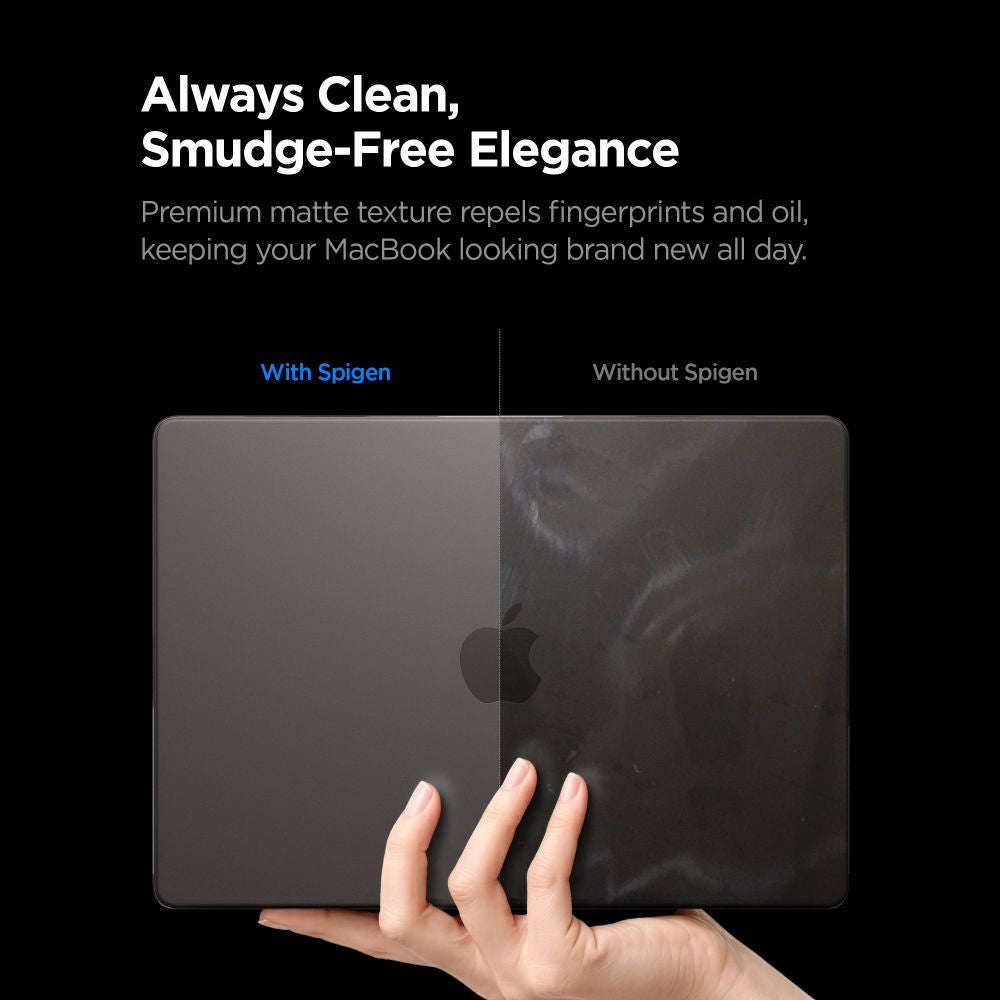 Spigen AirSkin dėklas MacBook Pro 16" 2021 / 2023 / 2024 / 2025 / 2026 - pusiau permatomas -- MacBook Pro 16"...