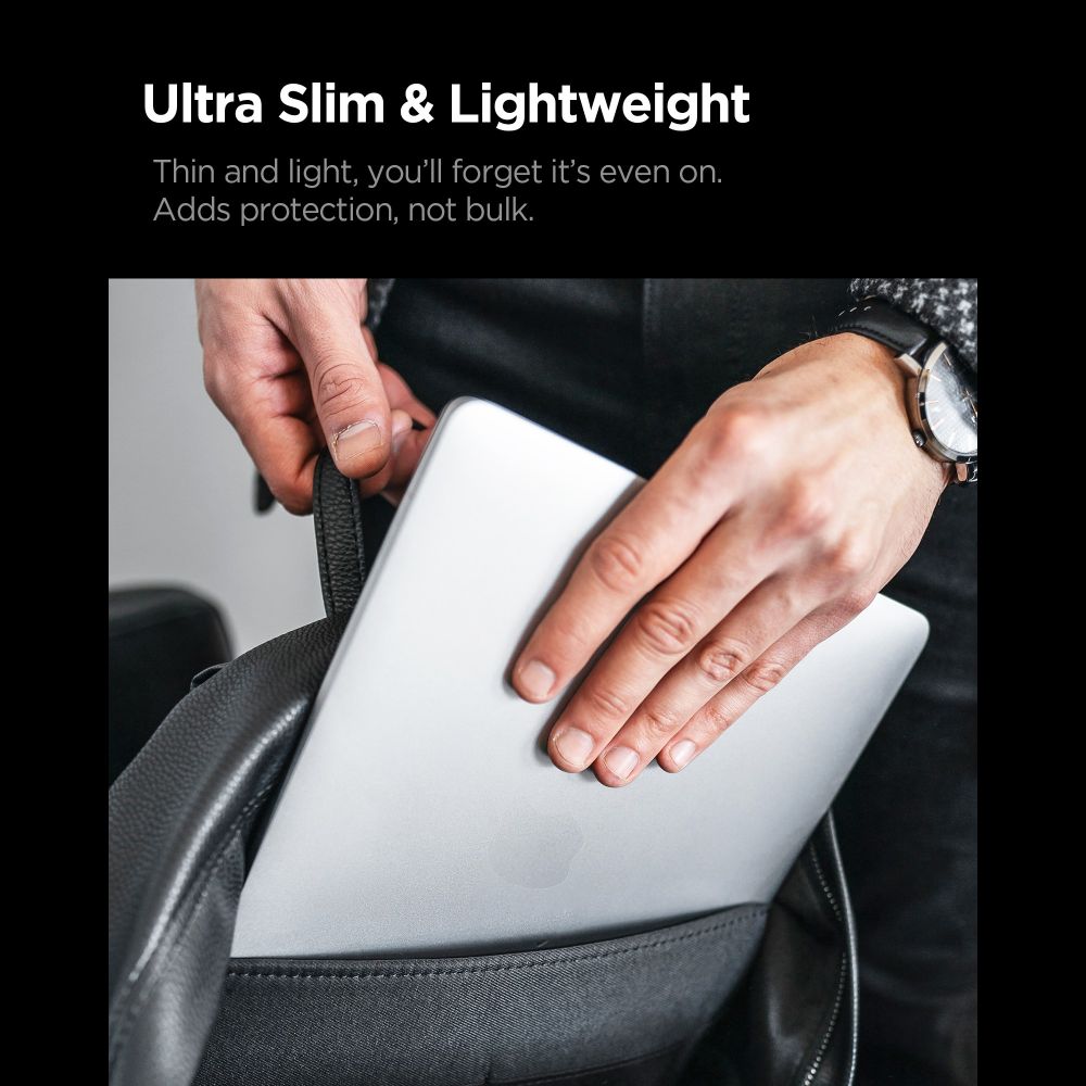 Spigen AirSkin dėklas MacBook Pro 16" 2021 / 2023 / 2024 / 2025 / 2026 - matinis permatomas -- MacBook Pro 16"...