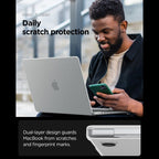 Spigen AirSkin dėklas MacBook Pro 16" 2021 / 2023 / 2024 / 2025 / 2026 - matinis permatomas -- MacBook Pro 16"...