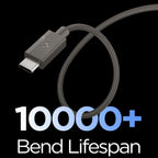 Spigen Essential EB6015CC USB-C 60W 150 cm Kabelis - Tamsiai pilkas -- Cell phone cables