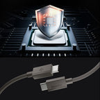 Spigen Essential EB6015CC USB-C 60W 150 cm Kabelis - Tamsiai pilkas -- Cell phone cables