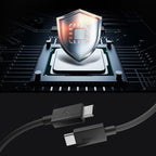 Laidas Spigen Essential EB6015CC USB-C 60W 150 cm - juodas -- Cell phone cables