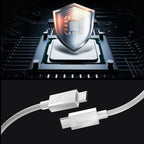 Laidas Spigen Essential EB6015CC USB-C 60W 150 cm - baltas -- Cell phone cables
