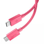 Laidas Spigen Essential EB6015CC USB-C 60W 100 cm - rožinis -- Cell phone cables