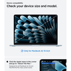 Spigen Urban Fit dėklas MacBook Air 15" 2023 / 2024 / 2025 / 2026 - pilkas -- MacBook Air 15" 2023/2024/2025/2026