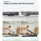 Spigen Urban Fit dėklas MacBook Air 15" 2023 / 2024 / 2025 / 2026 - pilkas -- MacBook Air 15" 2023/2024/2025/2026