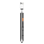 Tech-Protect C9S Rope Crossbody Telefono Dirželis - Juodai-Oranžinis -- Other phone accessories