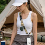 Tech-Protect C9S Rope Crossbody Telefono Dirželis - Smėlinė -- Other phone accessories