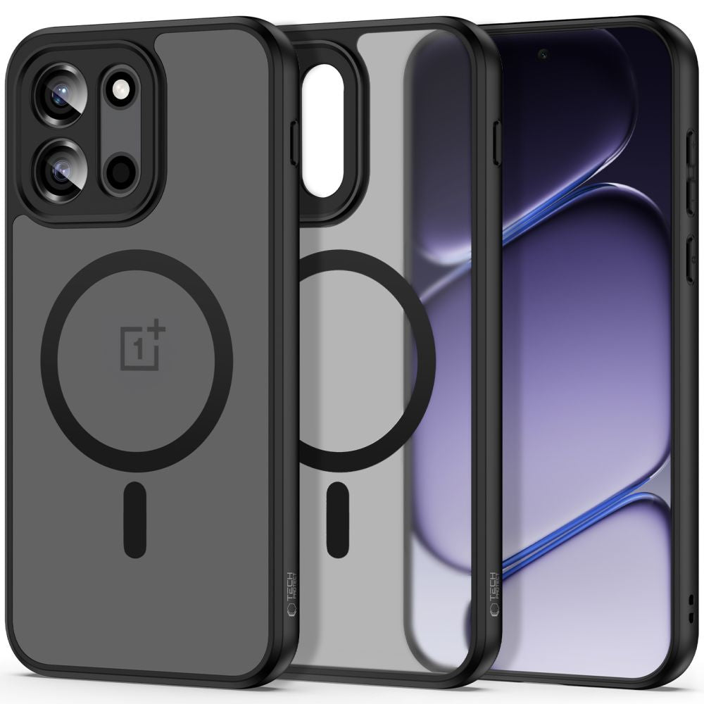 Tech-Protect Magmat MagSafe dėklas OnePlus Nord 6 – matinė juoda -- OnePlus Nord 6