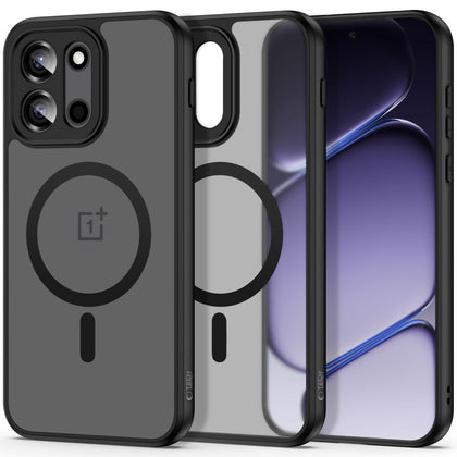 Tech-Protect Magmat MagSafe dėklas OnePlus Nord 6 – matinė juoda -- OnePlus Nord 6